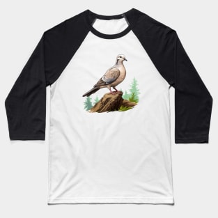 Collared Dove Baseball T-Shirt